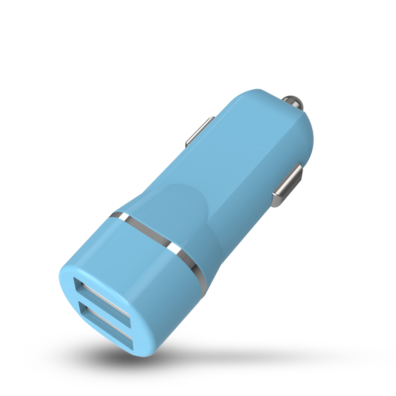 雙USB車載充電器廠家