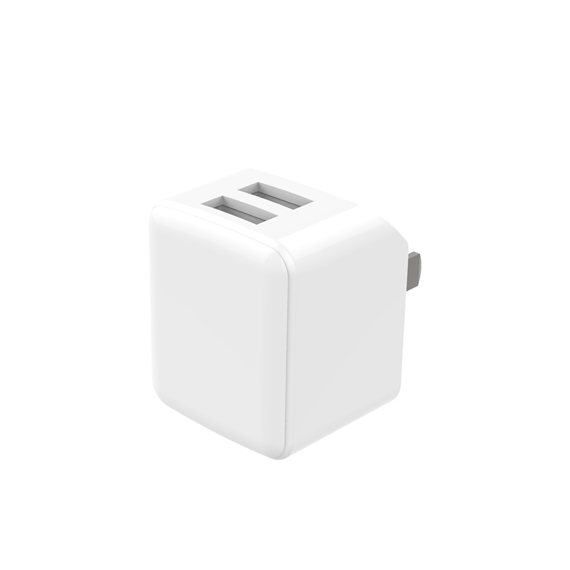 迷你折疊雙USB充電器-ST630