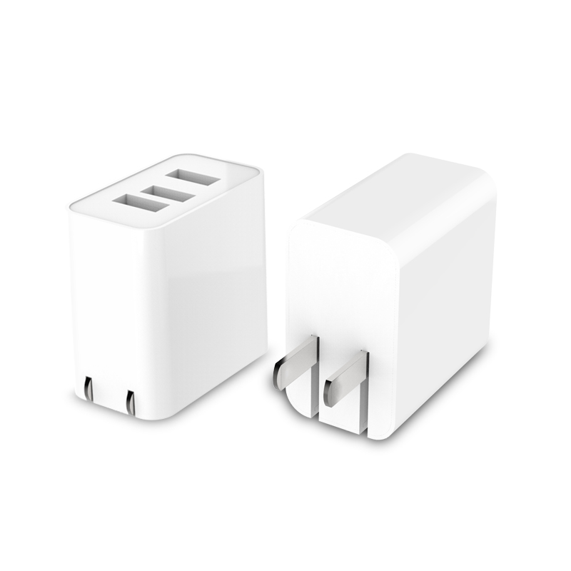 3口USB折疊充電器-ST510