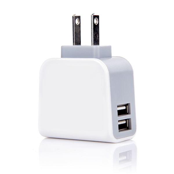 英規(guī)、美規(guī)、歐規(guī)3.1A雙USB充電器-ST30