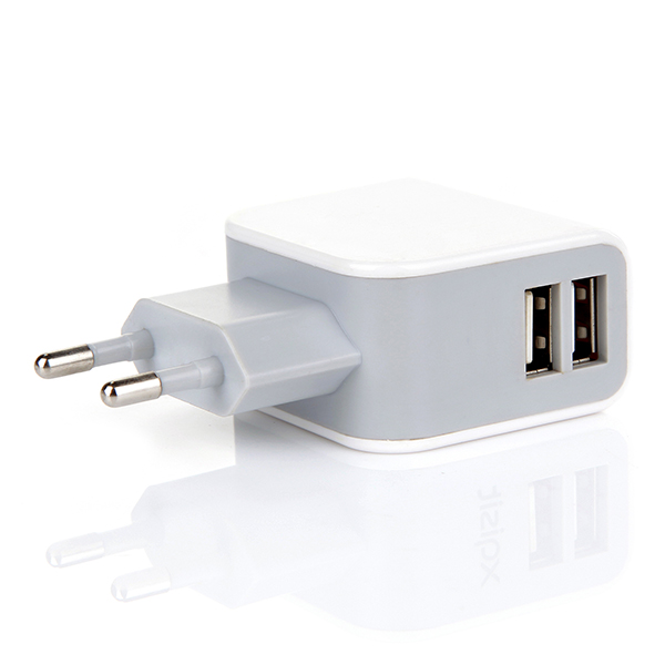 英規(guī)、美規(guī)、歐規(guī)3.1A雙USB充電器-ST30