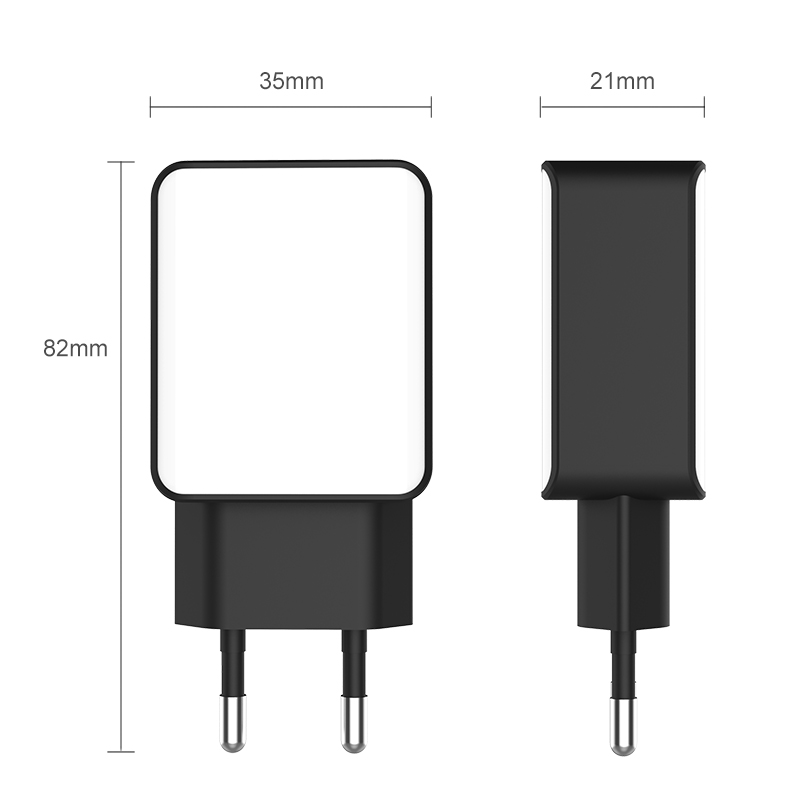 雙USB2.1A充電器-ST300