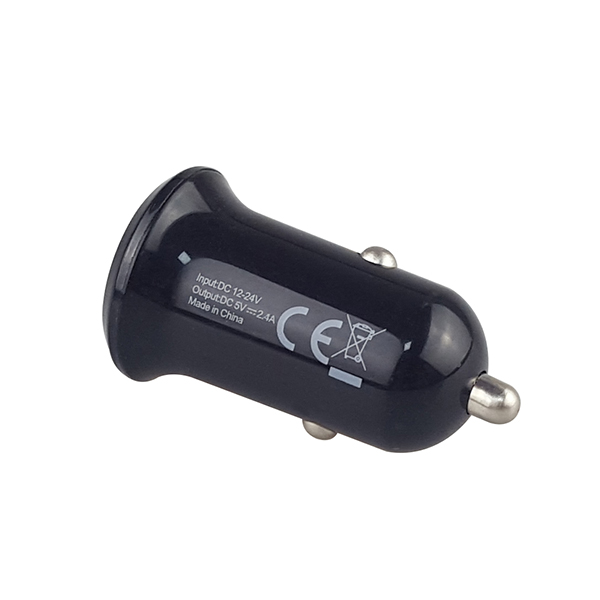 2.4A迷你雙USB車載充電器-SC300