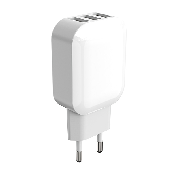 歐規(guī)三口USB充電器-ST560