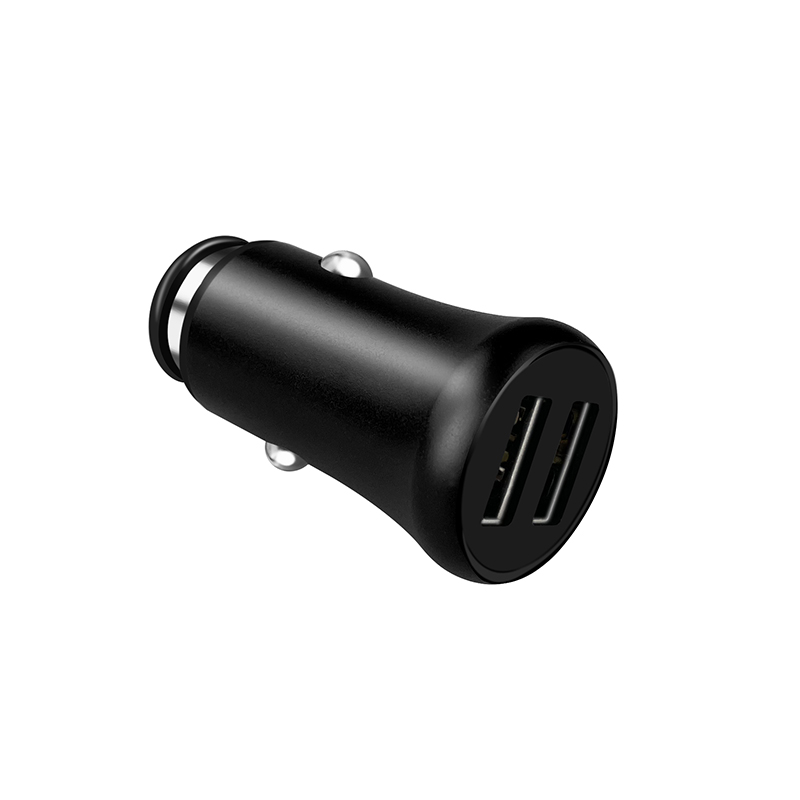 2.4A 雙USB金屬車(chē)載充電器-SC270