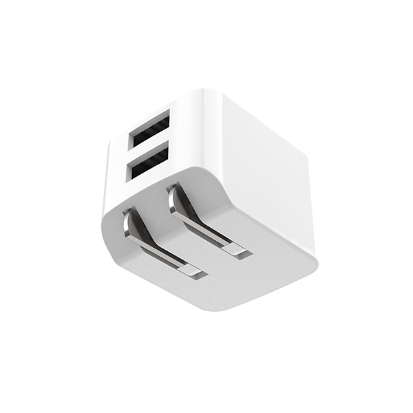 迷你美規(guī)折疊雙USB充電器-ST630