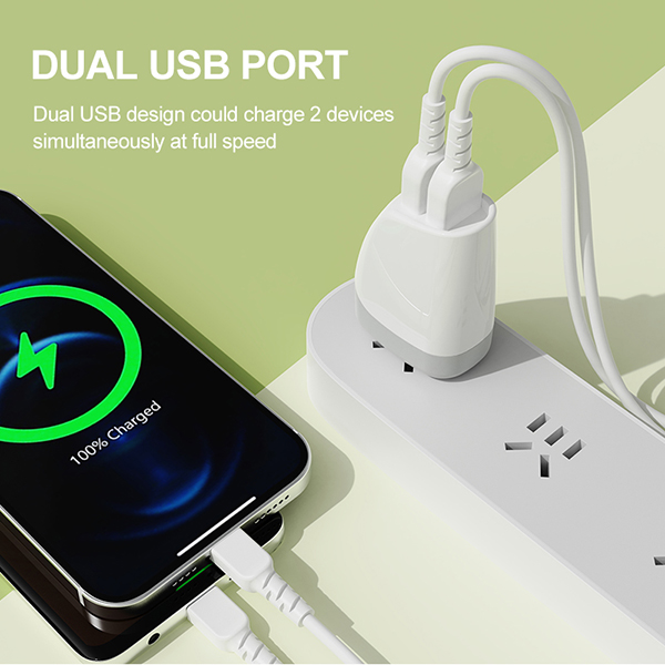 雙USB旅行充電器-ST260