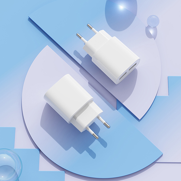 雙口USB充電器-ST802-歐規(guī)