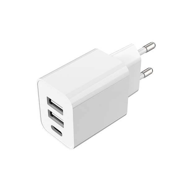 15W三口充電器2A+1C ST790 歐規(guī)