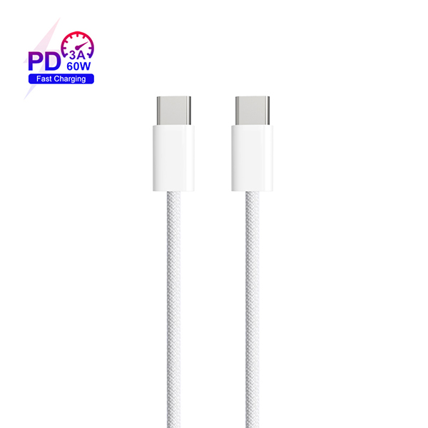 60W PD快充雙色編織數(shù)據(jù)線-SA10C-C